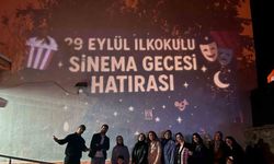 Öğrenciler açık hava sinemasında buluştu