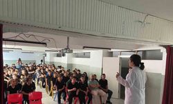 Öğrencilere kene ve bulaşıcı hastalıklar anlatıldı