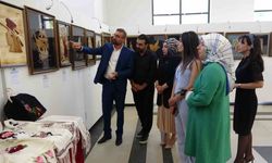 Unutulmaya yüz tutmuş sanatlar sergisi açıldı