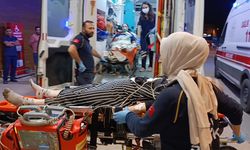 Üst geçidi kullanmayan kadın ağır yaralandı