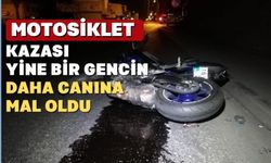 Uşak’ta yine motosiklet kazası yine bir genç daha gitti