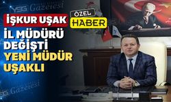 İŞKUR Müdürü İlhan Temel Uşak’a veda etti