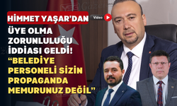 Yaşar, "Uşak Belediyesi personelleri CHP’ye üye olmaya ve üye bulmaya zorlanıyor"