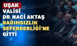 Uşak Valisi Aktaş ve Bakanı Yerlikaya bir araya geldi