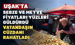 Uşak Çarşamba Pazarı Enflasyona Direniyor: Fiyatlar Düştü