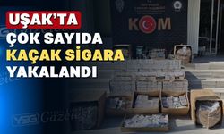 Uşak KOM Şube’den kaçak sigara operasyonu