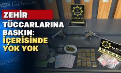 Uşak’ta 2 zehir taciri tutuklandı