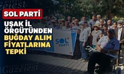 SOL Parti Uşak İl Örgütü “Buğdayda Sömürüye Son’ dedi