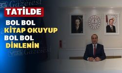 Uşak Milli Eğitim Müdürü Yücel’den ‘İyi Tatiller' mesajı