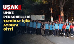 Uşaklılar 20. Bölge Kampı ve Tatbikatı için Aydın'daydı