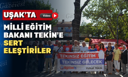 Eğitim İş Uşak Şubesi; “Tekinsiz Eğitim, Tekinsiz Gelecek”