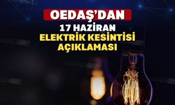 Uşak OEDAŞ’dan 17 Haziran Elektrik Kesintisi Açıklaması