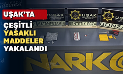Uşak’ta 2 zehir taciri tutuklandı