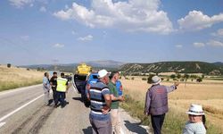 Derbent’te biçerdöver yangını çıktı