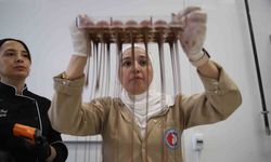 Dezavantajlı kadınlar çikolata üretimi yapıyor