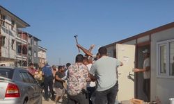 Park yeri kavgası çıktı: çekiç, tahta ve yumruklar havada uçuştu