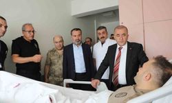 Rastgele ateş eden şahıs polisi yaraladı