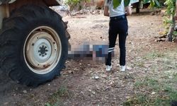 Traktörün altında kalan adam hayatını kaybetti