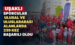 Uşak spor faaliyetlerinde çok başarılı bir il oldu