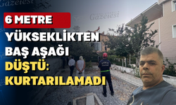 Tamir için çıktığı çatıdan düşen Uşaklı yaşamını yitirdi