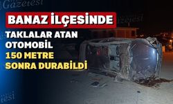 Uşak’ın Banaz ilçesinde araç takla attı; bir kişi ağır yaralı