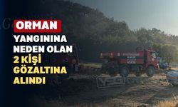 Uşak’ta orman yakan 2 dikkatsiz gözaltına alındı