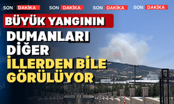 Korkunç bir yangın; evler boşaltıldı insanlar kaçışıyor