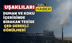 Uşaklılar pis koku ve dumandan rahatsızmış Bakanlığa ne?