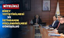 Uşak İl İstihdam ve Mesleki Eğitim Kurulu nitelikli iş gücü için toplandı