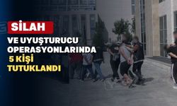 Uşak’ta yasaklı madde ve kaçak silah operasyonları