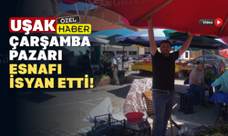 Pazar Esnafı Satışı Bıraktı Şemsiye Mesaisine Başladı