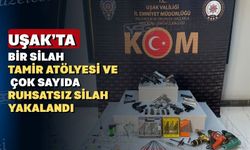 Uşak’ta silah tamiri yapan bir kişi tutuklandı