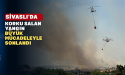 Uşak'ta yaklaşık 24 saattir devam eden yangın kontrol altına alındı