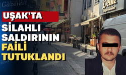 Uşak'ta 2 kişiyi silahla yaralayan firari yakalandı