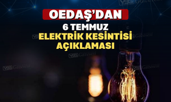 Uşak OEDAŞ’dan 6 Temmuz Elektrik Kesintisi Açıklaması