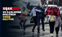 Uşaklılara Müjde Yağmurun Eli Kulağında!