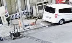 1. Kattan Düşen Çocuğun Görüntüleri Kameraya Yansıdı