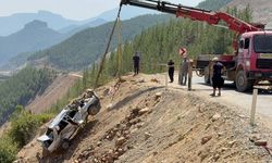 5 kişiye mezar olan otomobil uçurumdan çıkarıldı