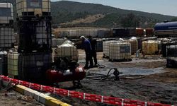 Kaçak akaryakıt toplama alanında patlama: 16 araçta hasar