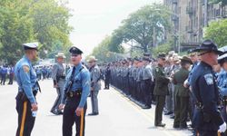New York’ta öldürülen polis memuru İslam son yolculuğuna uğurlandı
