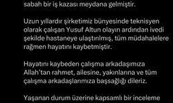 THY Teknik'te meydana gelen iş kazasında 1 kişi hayatını kaybetti