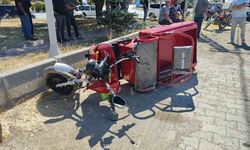 Tırın çarptığı  motosikletin sürücüsü hayatını kaybetti