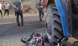 Traktör İle Motosiklet Çarpıştı: 1 Ölü