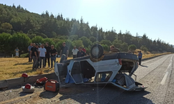 Trafik kazasında 1 ölü 3 yaralı