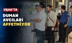 Uşak’ta sigara yasağına uymayan işletmeler duman oluyor