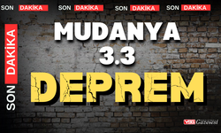 Bursa Mudanya’da 3.3 büyüklüğünde deprem