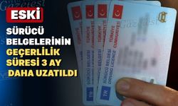 Eski tip sürücü belgeleri 31 Ekim’e kadar geçerli