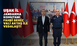 Jandarma Komutanı Fahri Semiz’den Vali Aktaş’a Veda Ziyareti