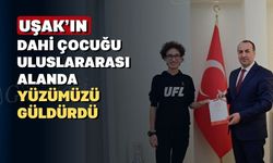 Uşak’ın dahi çocuğu uluslararası alanda adımızı duyurdu