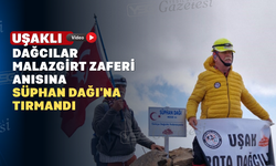 Uşaklı doğa tutkunları Türkiye’nin en yüksek üçüncü dağına tırmandı